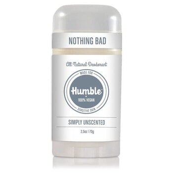 Humble Deodorant Simply Unscented 100% Vegan